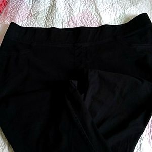 Perfect black stretch "jeans" in 3x